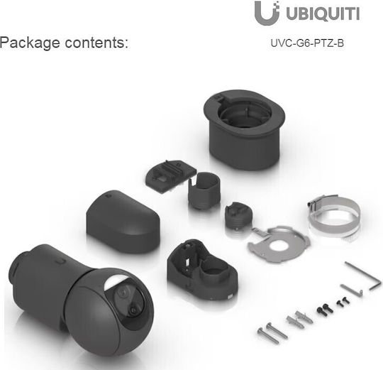Ubiquiti G6 Dual Κάμερα Παρακολούθησης 4K Αδιάβροχη