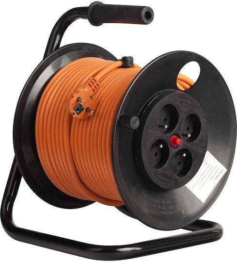 Bachmann 4 Plätze mit Kabel 25m Schwarz