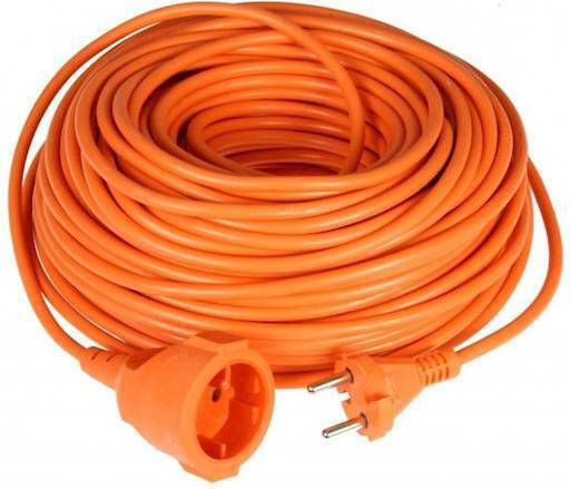 Emos 1 Platz mit Kabel 20m Orange