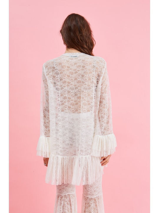 Women's Blouse Long Sleeve White