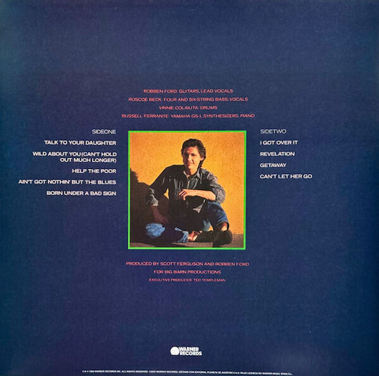 Robben Ford Talk To Your Daughter Vinyl