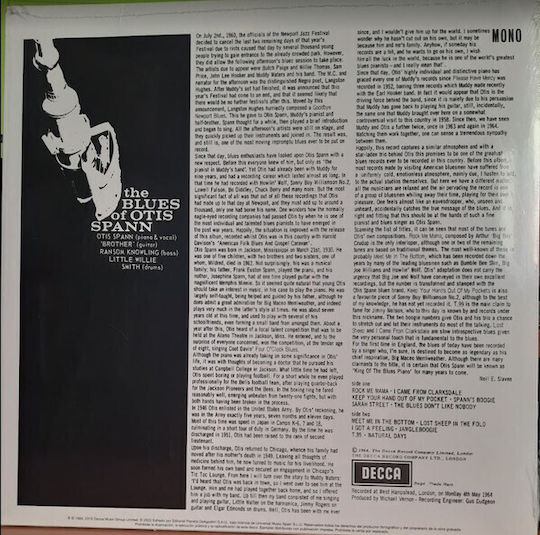 Otis Spann Blues Otis Spann Vinyl