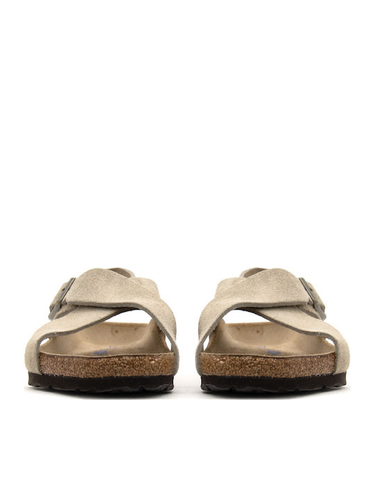 Birkenstock Tulum Women's Anatomic Sporty Beige Regular Fit Sandals