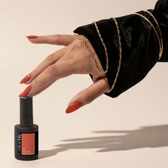 Ojă Pentru Unghii Cu Gel Vegan Fără Hema Nuanta Es Vedra Colorme Cosmetics 10 Ml