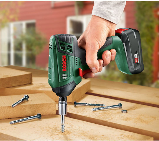 Bosch Advanced Impact Drive Παλμικό Κατσαβίδι Μπαταρίας 18V 1x1.5Ah