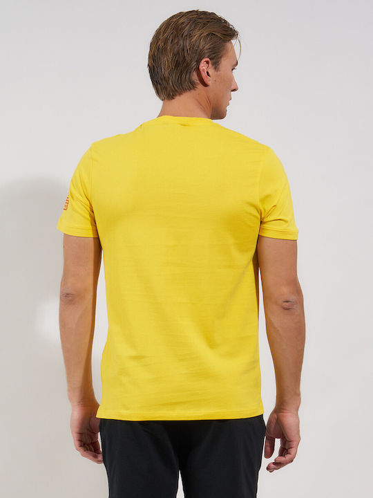 Αθλητικό T-shirt Κιτρινο