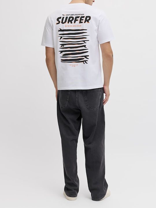 JJ Rebel T-Shirt Bright Weiß Surfer Weiß