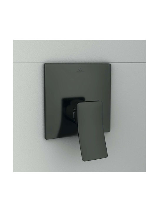 Ideal Standard Built-in Faucet Mixer for Shower 1 Outlet Grey