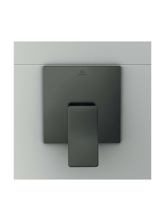 Ideal Standard Built-in Faucet Mixer for Shower 1 Outlet Grey