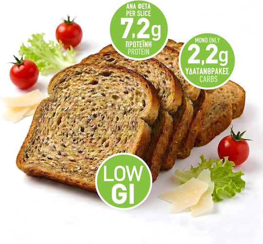 Keto Protein Multigrain Flaxseed Low Carb NoCarb 8pcs 190g