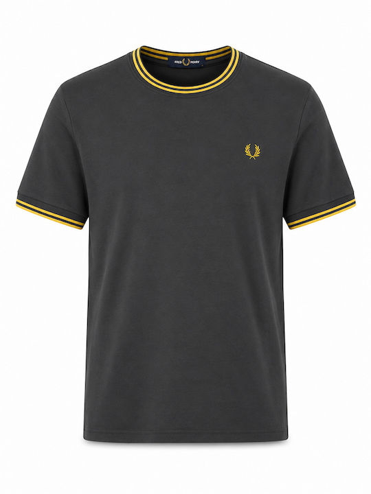 T-shirt Grey Yellow