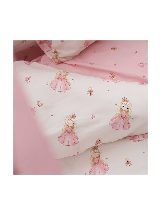 Vesta Home Set Baby Duvet Cover with Pillowcase Vesta Matina 120x160cm