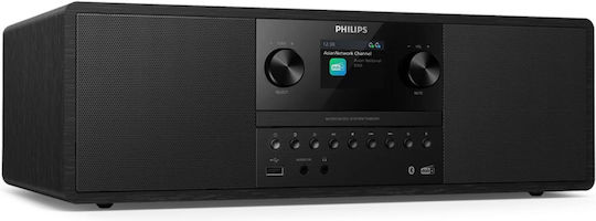 Philips Φορητό Ηχοσύστημα με Bluetooth / Ραδιόφωνο / USB Μαύρο