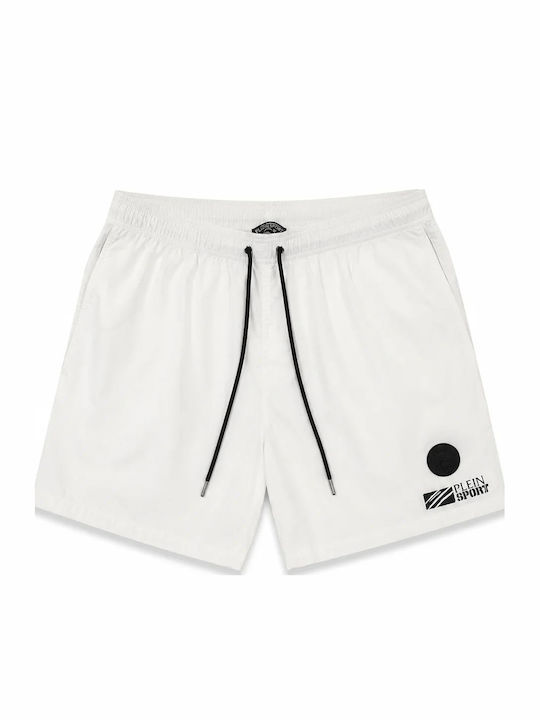 Plein Sport Men's Swimwear Shorts White
