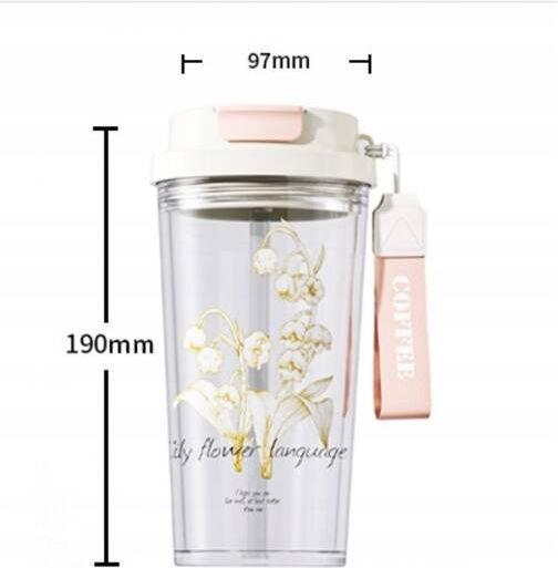 ecarla Ποτήρι Νερού Πλαστικό 550ml