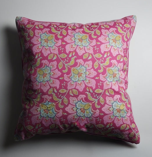 Oxygen Dekorativer Kissenbezug Eco Text Fabric Rosa 45x45cm Oxygen Dekorativer Kissenbezug Eco Text Fabric Rosa 45x45cm
