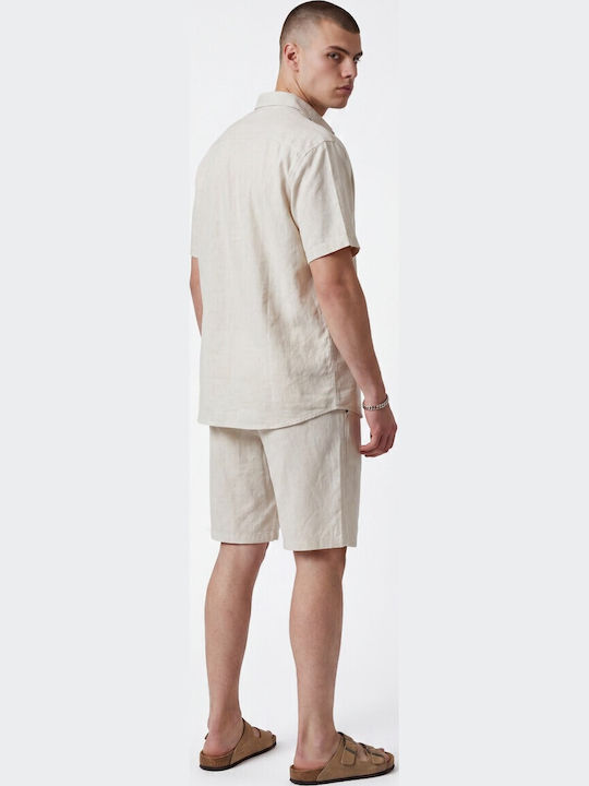 Men's Shorts Set Ecru