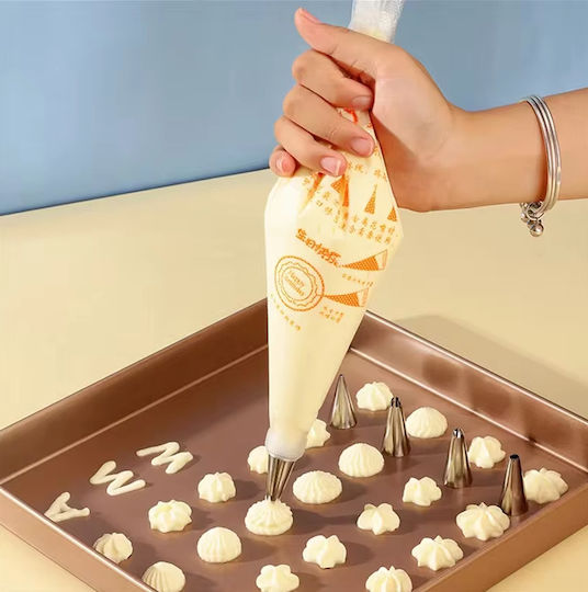 TopWosk Geantă Pungi De Patiserie De Unică Folosință 100cm 100 Bucăți