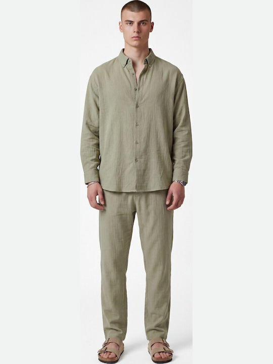 Herrenhosen Set Khaki