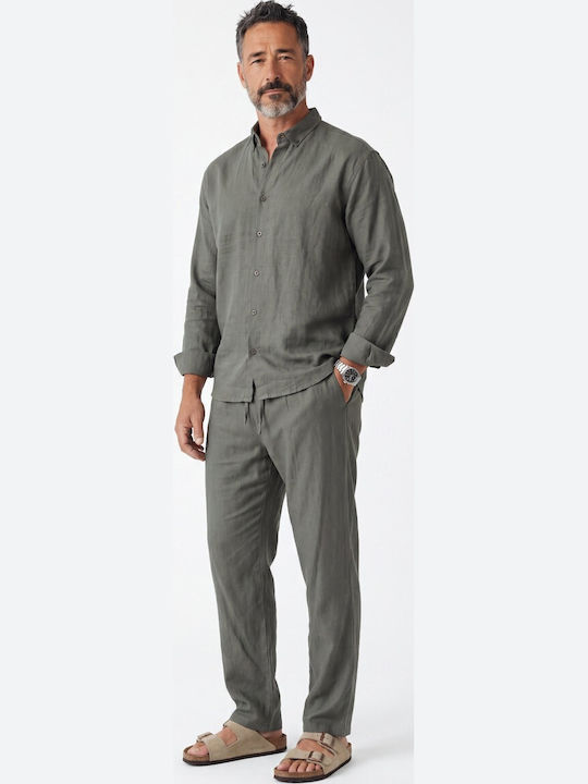 Herrenhosen Set Khaki