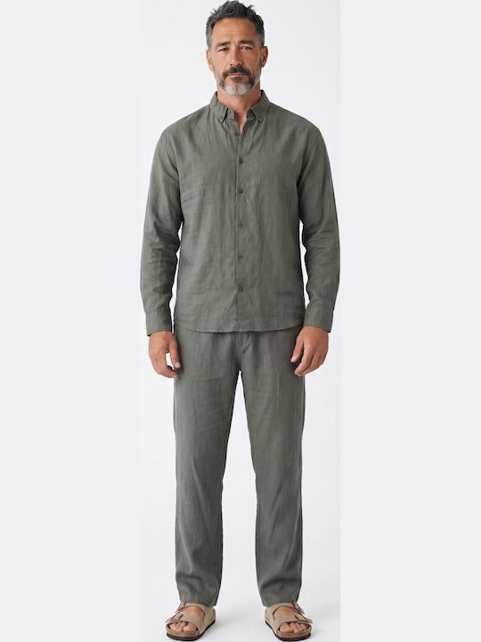 Herrenhosen Set Khaki