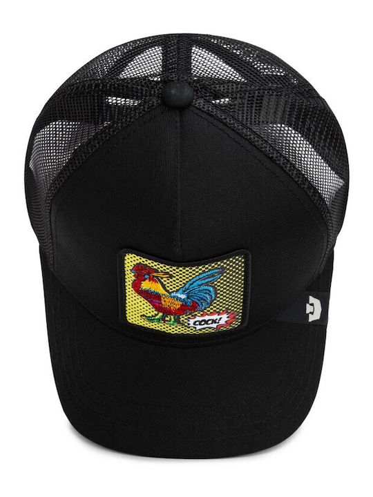 Jockey Popart Rooster Cocoș Negru Goorin Bros