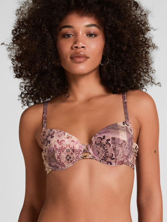 Bikini Top With Padding Purple