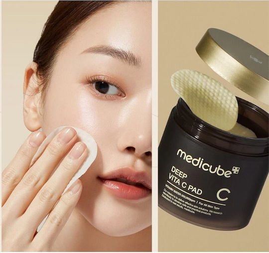 Medicube Deep Vita C Pads Τόνωσης Προσώπου με Βιταμίνη C, AHA & Νιασιναμίδη 70τμχ