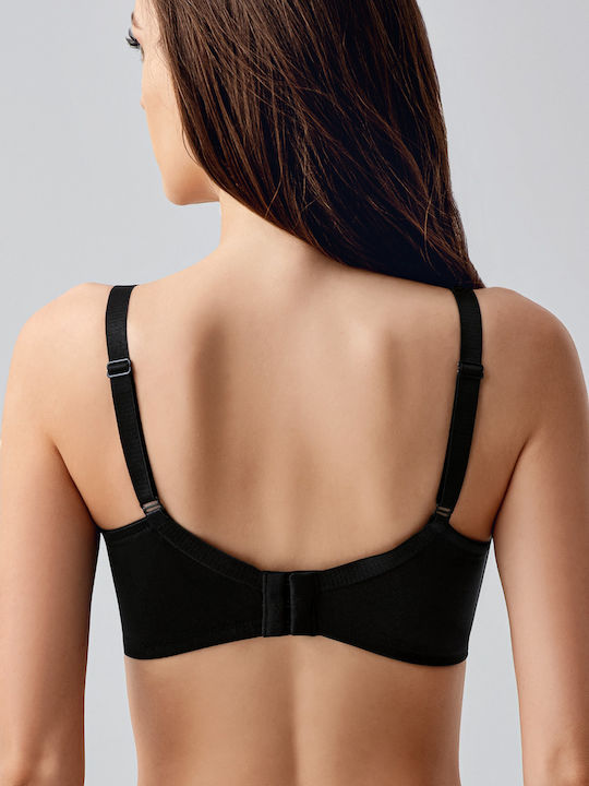 Black Minimizer Bra