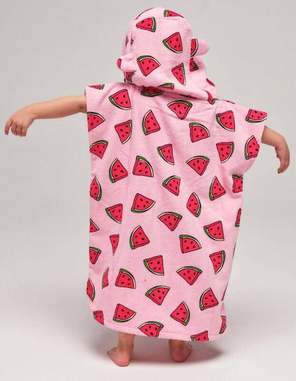 All In Baby Poncho 2-6 Years Old Watermelon
