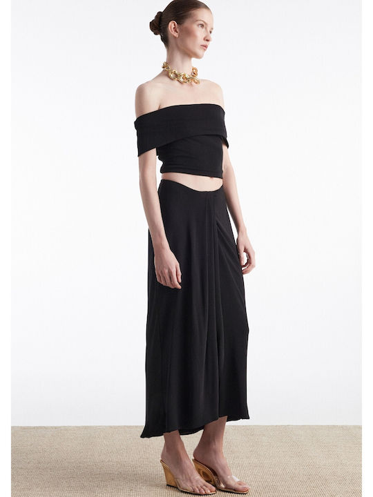 Midi Skirt Black