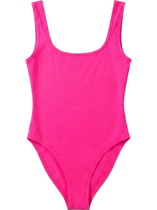 One Piece Swimsuit Fuchsia