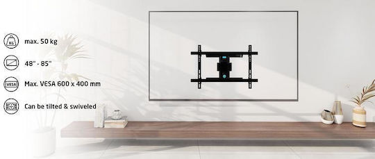 ISY TV Wall Mount Up To 50kg Black