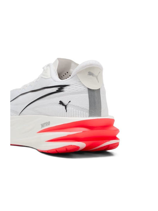 Deviate Мъжки Спортни Обувки Running Бели / Ultra Red / Silver