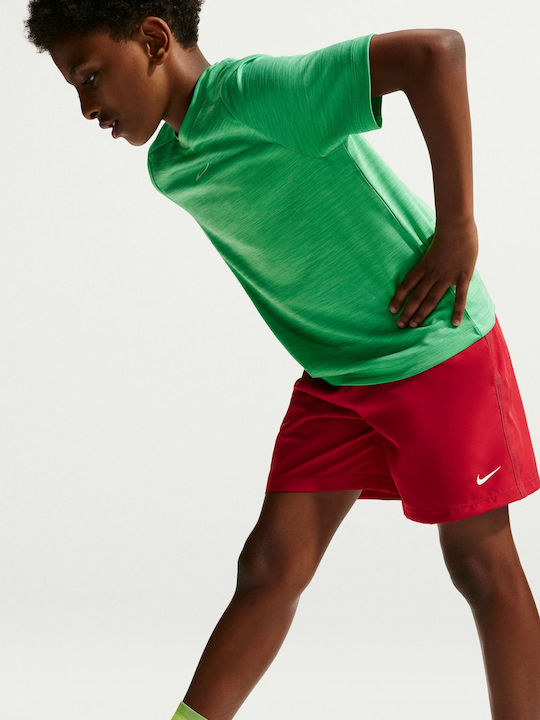 Sport Kinder Shorts Bermudas Dri-Fit Tough Rote