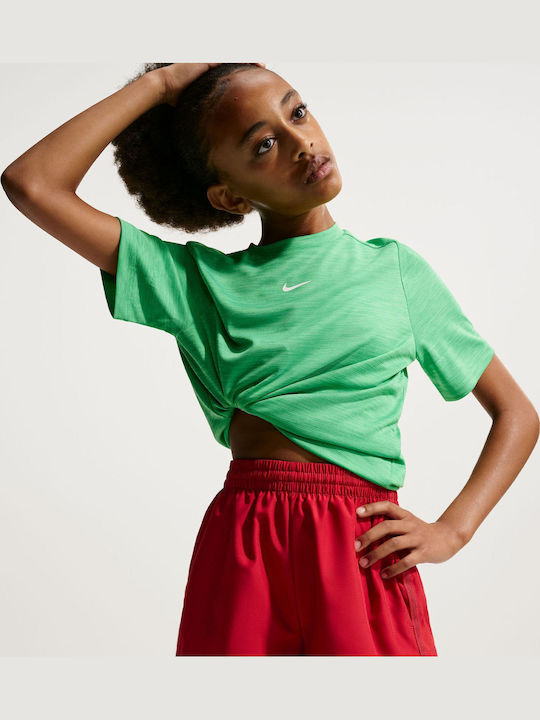 Sport Kinder Shorts Bermudas Dri-Fit Tough Rote