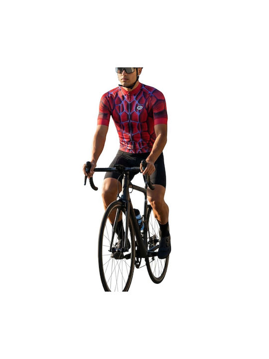 Men's Short Sleeve Cycling Jersey Black