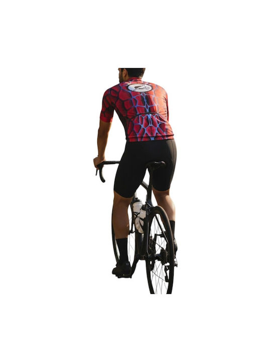Men's Short Sleeve Cycling Jersey Black
