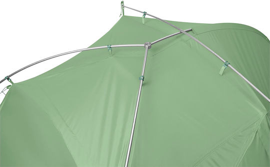 Ferrino Fuji 2 Σκηνή Camping Igloo Ορειβασίας Πράσινη 3 Εποχών για 2 Άτομα Αδιάβροχη 210x130x110εκ.