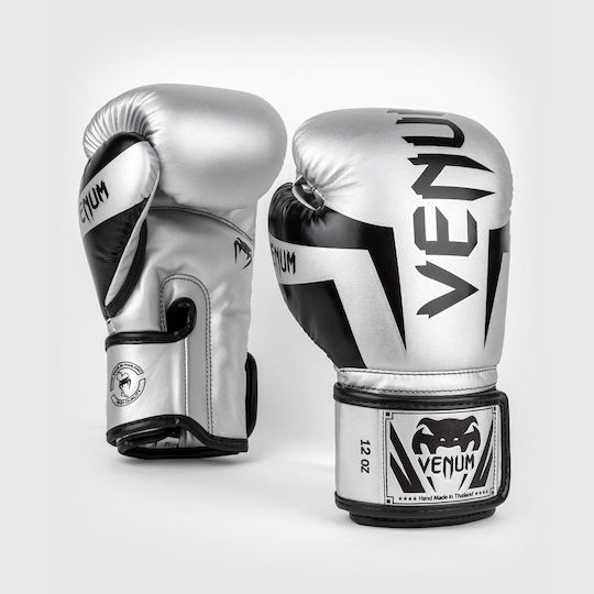 Venum Elite Mănuși de box pentru competiție Argintii