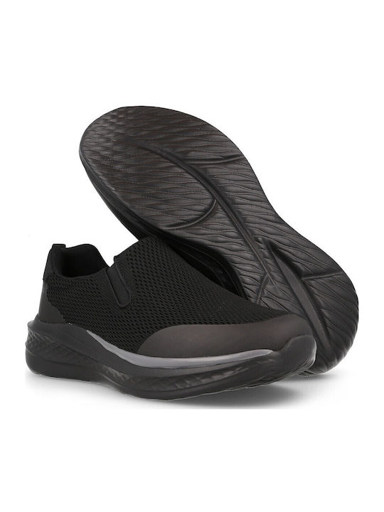 Anatomical Canvas Men's Slip-Ons Black