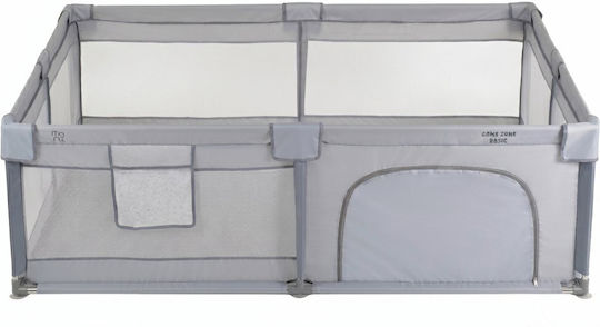 Moni Gamezone Basic Playpen with Mattress Grey 200x150cm