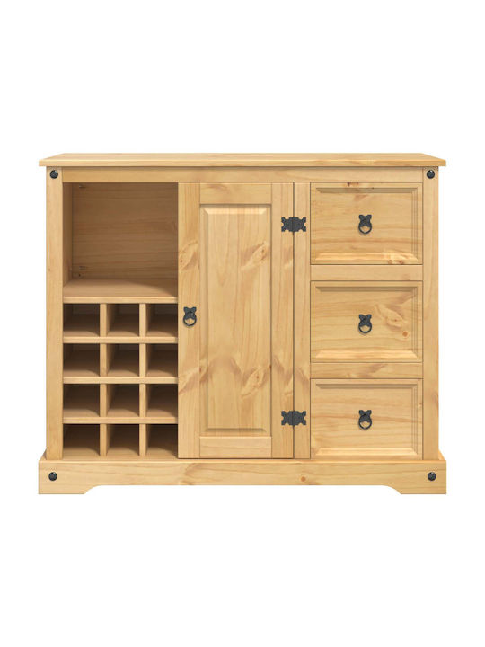 Freestanding Cabinet Honey Wax 112x70x91.5cm
