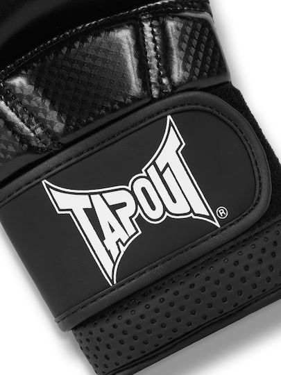 MMA Gloves Tapout Brawl MMA Sparring Gloves Black Red White