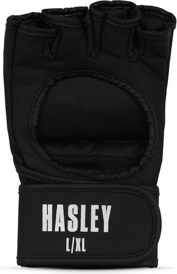 Tapout Hasley Artificial Leather MMA Sparring Gloves Black White