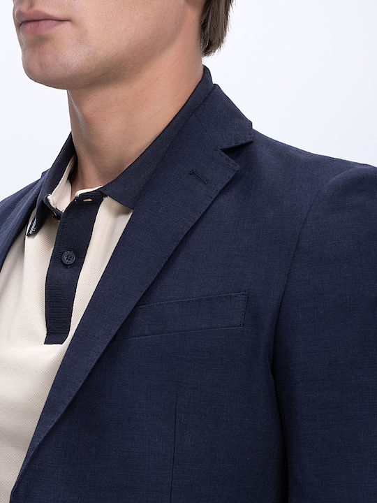 Costum Barbat De Mireasă De Vară Albastru Închis Berlino D6 T104/100 Navy