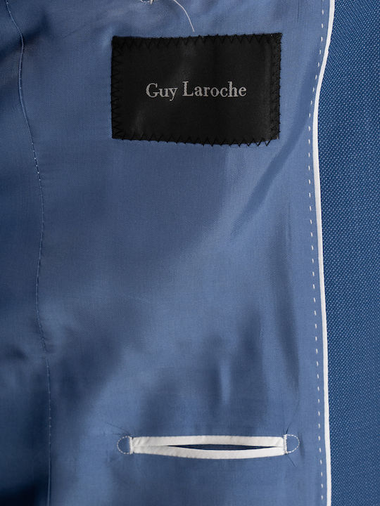 Men's Suit with Vest Blue Navy