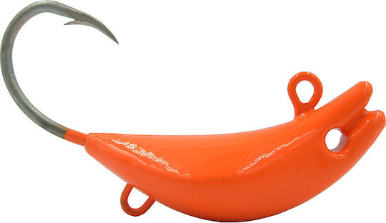 Dolphin Jig Fishing Hook Uv Yellow 125gr