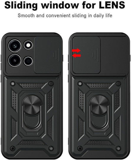 Techsuit Rückseitencover Schwarz (OnePlus Nord 6)