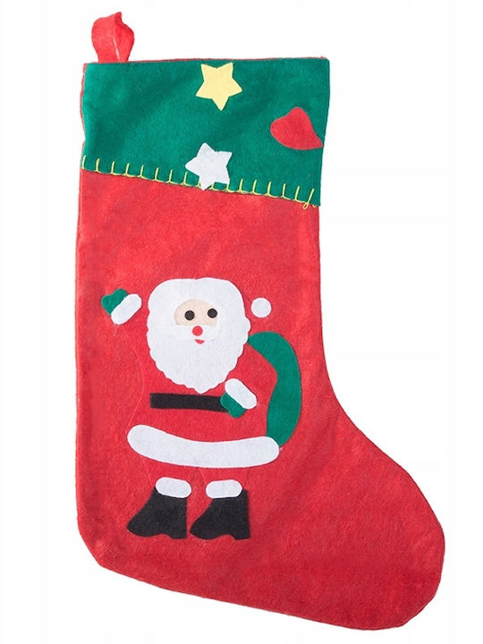 Ciorap Decorativ De Crăciun M40xL27xÎ18cm